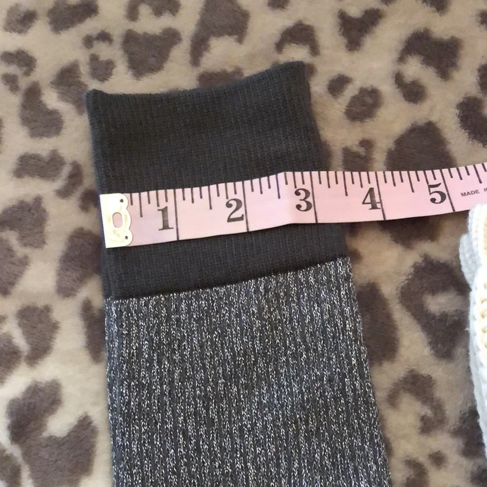 Gap Cable Knit Leg Warmers and Glitter Legwarmers